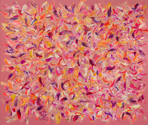 DANCING BUTTERFLIES von Bahar Guliyeva, Malerei kaufen auf Singulart