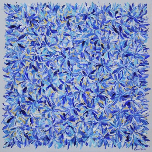 RHAPSODY IN BLUE von Bahar Guliyeva, Malerei kaufen auf Singulart