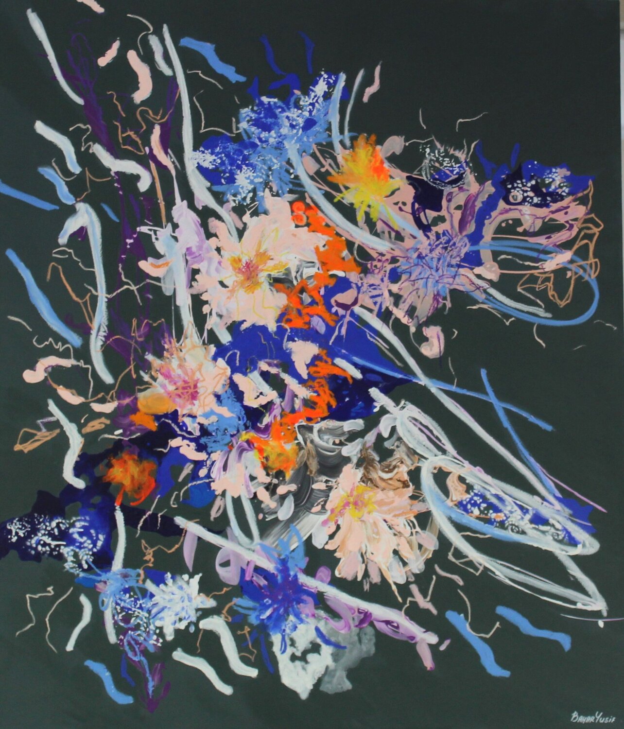 CHASING THE DREAMS SERIES #1 Bahar Guliyeva Dipinto originale in vendita