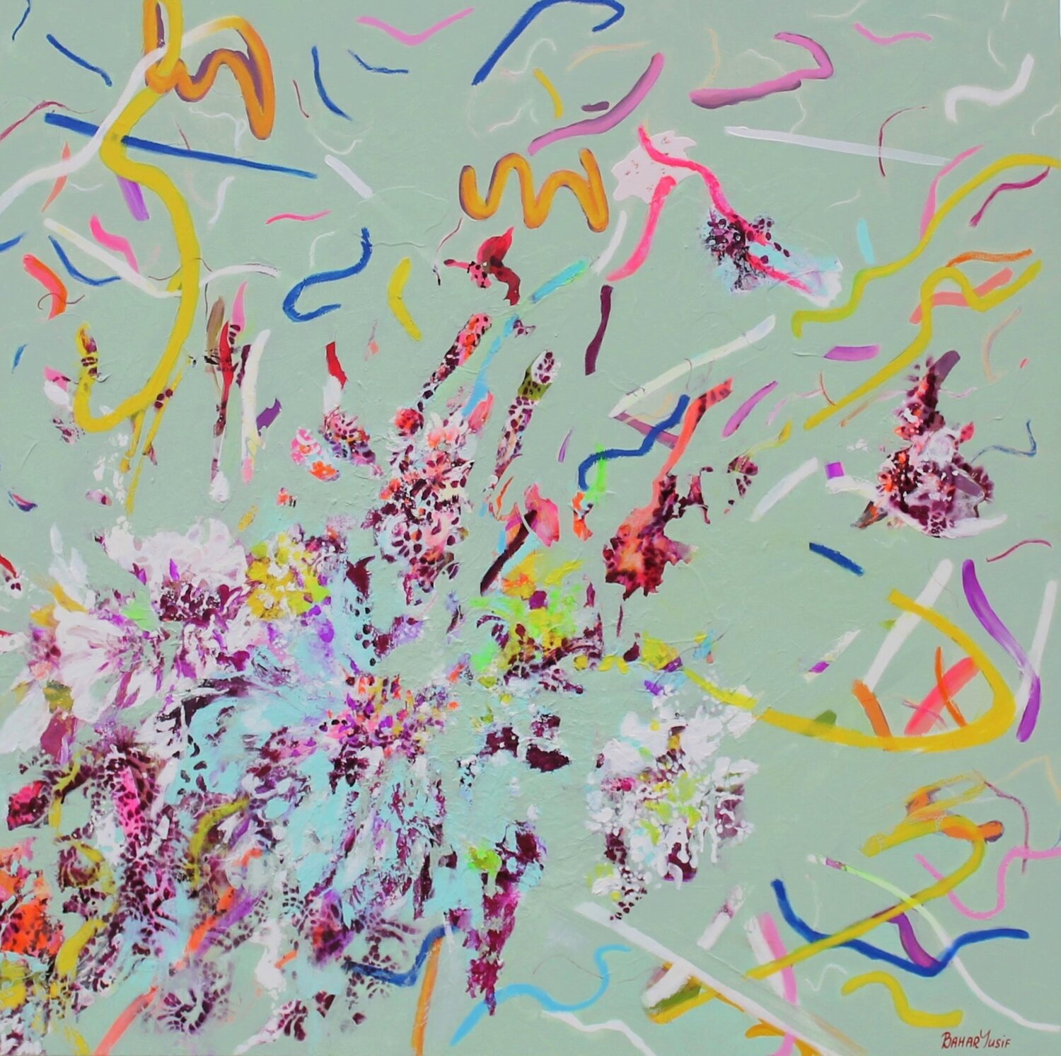 CHASING THE DREAMS SERIES #2 Bahar Guliyeva Pintura original en venta