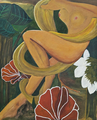 Gaïa, Dame Nature de WILLIAM MARCHEVAL, Pintura a la venta en Singulart