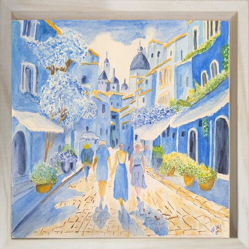 Sous le Soleil de WILLIAM MARCHEVAL, Obra en papel a la venta en Singulart