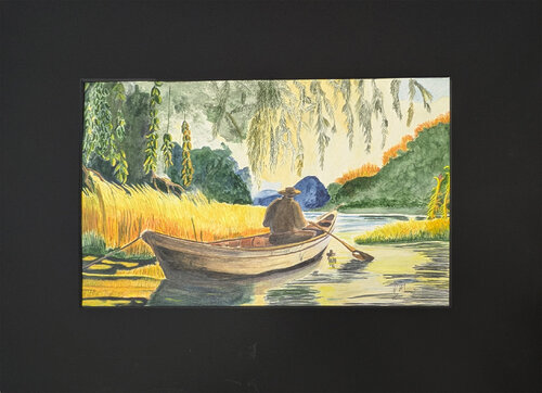 La barque de WILLIAM MARCHEVAL, Pintura a la venta en Singulart