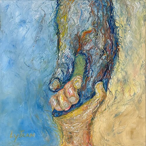 Guided Steps de Ly Tran, Pintura a la venta en Singulart