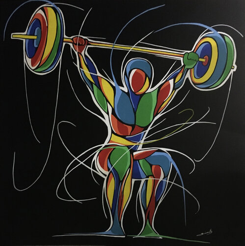 Puissance van Ghyslaine LEONELLI, Schilderij te koop op Singulart