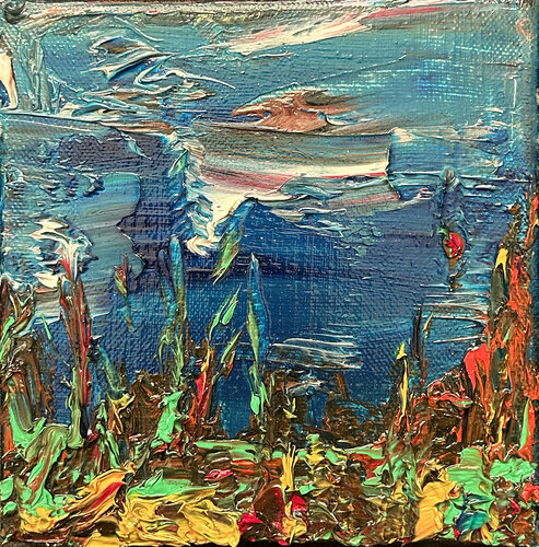 "Fourth element" van Zoltan Dudash, Schilderij te koop op Singulart