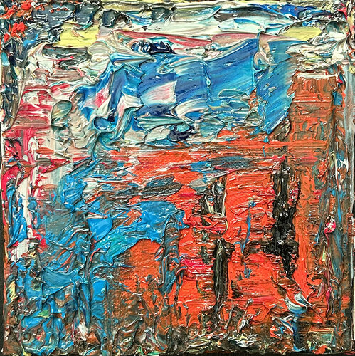 «Четвертый элемент» de Zoltan Dudash, Pintura a la venta en Singulart