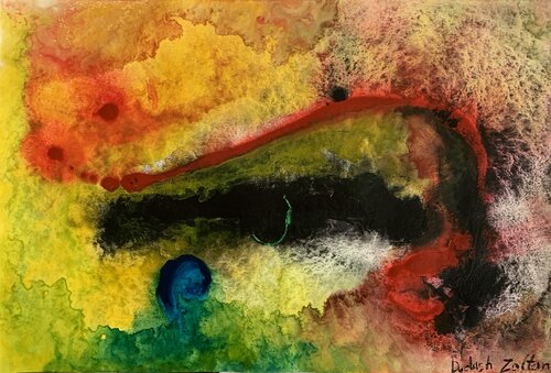 Awakening of the Elements 1 by Zoltan Dudash, Work on Paper for Sale on Singulart