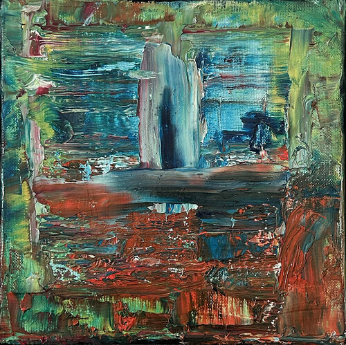 OUTSIDE THE WINDOW 3 van Zoltan Dudash, Schilderij te koop op Singulart