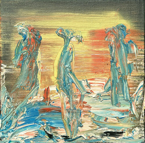 Abstraction № 36-6 (DNA 6) di Zoltan Dudash, Pittura in vendita su Singulart