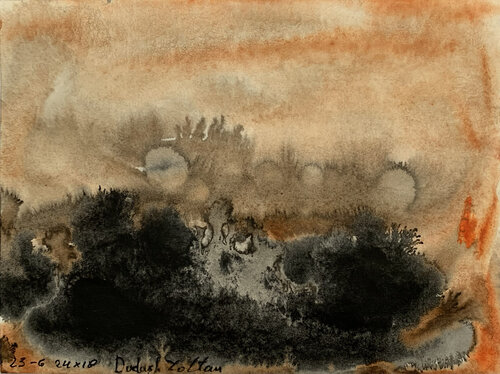 "Weary Iron" 1 by Zoltan Dudash, Work on Paper for Sale on Singulart
