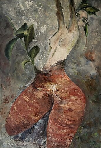 Femme de l'aube by Pascale Cormouls, Painting for Sale on Singulart