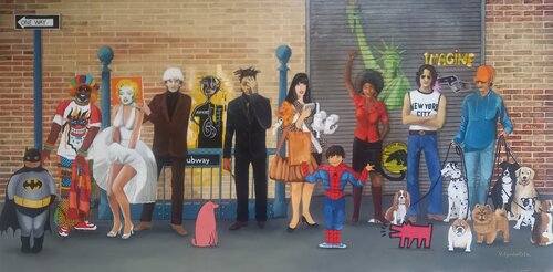New york van VALERIE CYMBALISTA, Schilderij te koop op Singulart