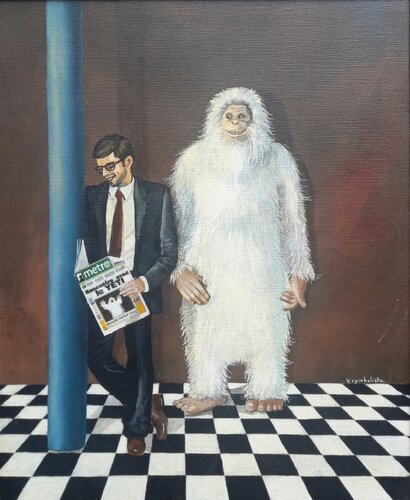 Le yeti van VALERIE CYMBALISTA, Schilderij te koop op Singulart