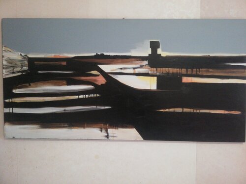 Morte industriale di Gianfranco D'Andrea, Pittura in vendita su Singulart