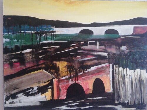 neve al sole di Gianfranco D'Andrea, Pittura in vendita su Singulart