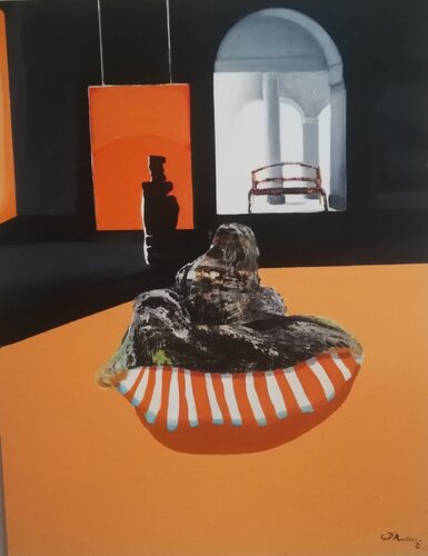 pietra grigia di Gianfranco D'Andrea, Pittura in vendita su Singulart