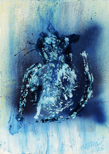 Trace1 von ThAblueCat, Malerei kaufen auf Singulart