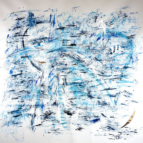 Perception von ThAblueCat, Malerei kaufen auf Singulart