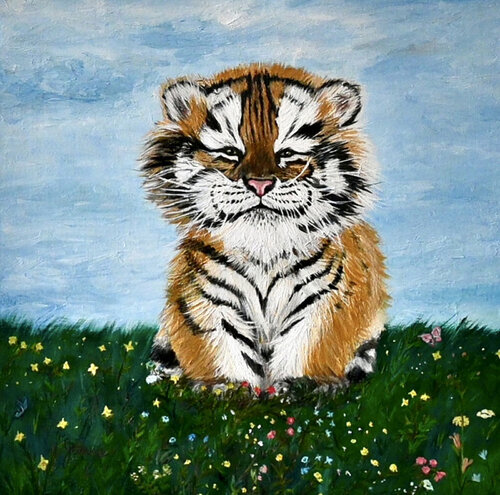 Joy di Jomay Tam, Pittura in vendita su Singulart