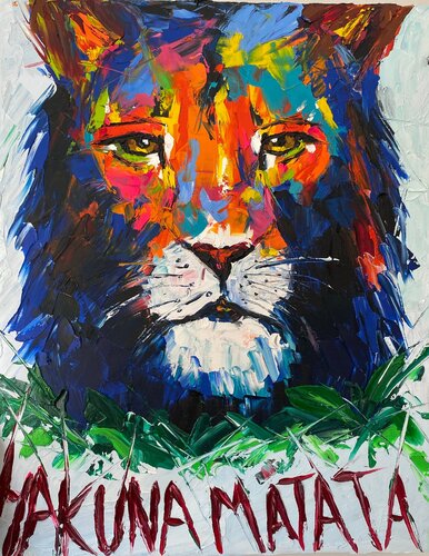 Hakuna Matata von Elisabet Alba Rio, Malerei kaufen auf Singulart