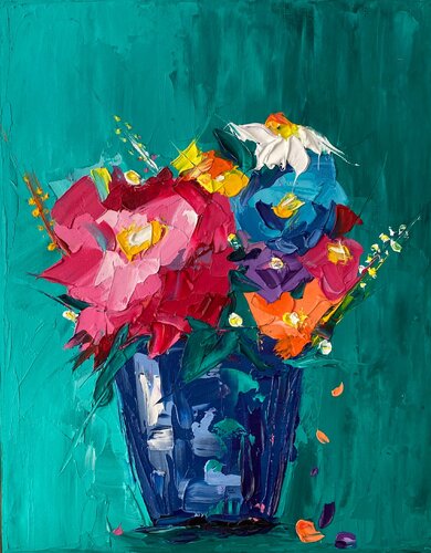 The day we met by Elisabet Alba Rio, Painting for Sale on Singulart