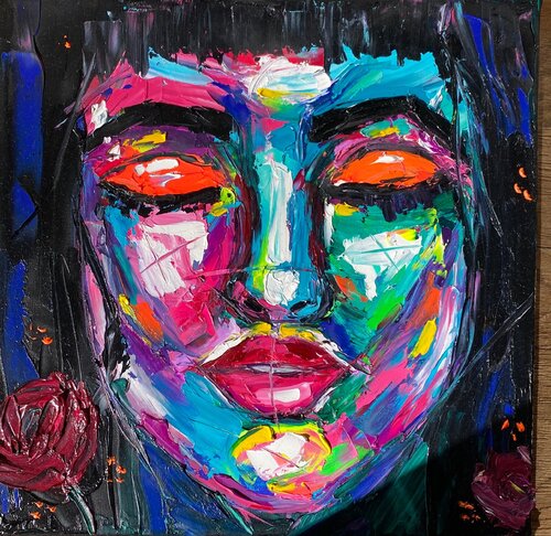 I see you when I close my eyes by Elisabet Alba Rio, Painting for Sale on Singulart