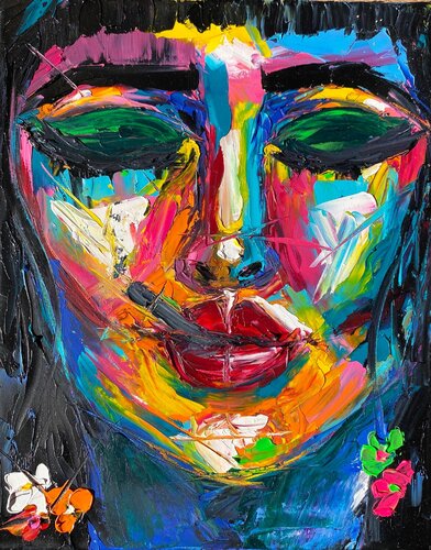 Tired of you van Elisabet Alba Rio, Schilderij te koop op Singulart