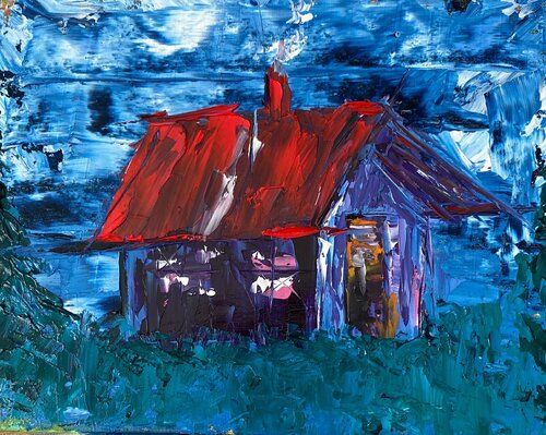 The Storm di Elisabet Alba Rio, Pittura in vendita su Singulart