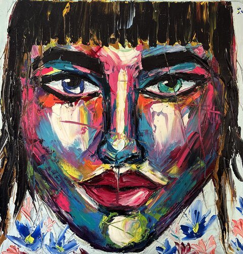 Me and the devil di Elisabet Alba Rio, Pittura in vendita su Singulart