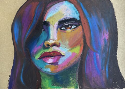 Untamed Spectrum van Elisabet Alba Rio, Schilderij te koop op Singulart