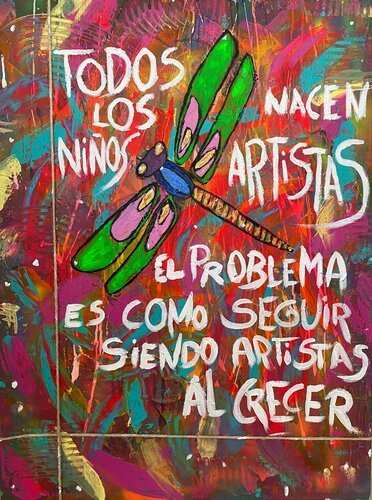 Born artists van Elisabet Alba Rio, Schilderij te koop op Singulart