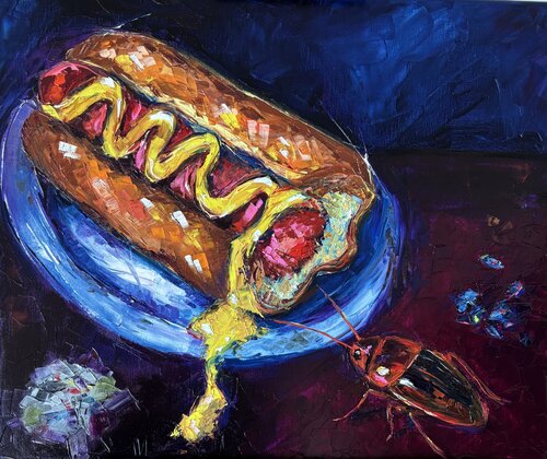 Bon appétit par Elisabet Alba Rio, Peinture en vente sur Singulart