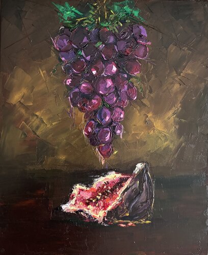 The taste of the wound di Elisabet Alba Rio, Pittura in vendita su Singulart