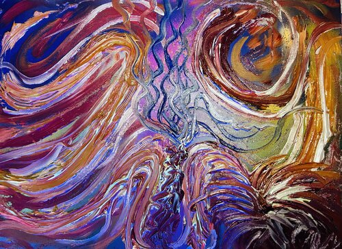 Liberty Phase 5 : THE SACRED DANCE van Marc Noël, Schilderij te koop op Singulart