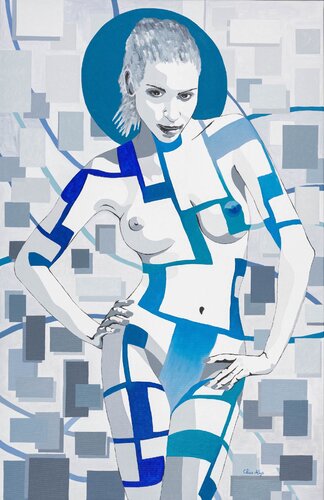 REVELATION 7 : CARTESIA van Chris Alys, Schilderij te koop op Singulart