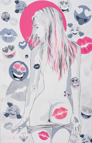 REVELATION 11 : L'INVITATION di Chris Alys, Pittura in vendita su Singulart