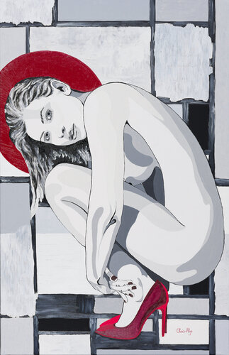 REVELATION 10 : LIGNES DE VENUS van Chris Alys, Schilderij te koop op Singulart