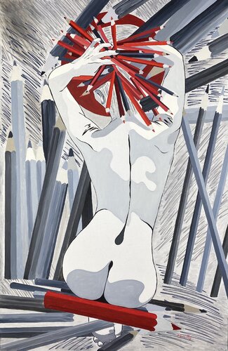 REVELATION 3 : CORYSANDRE par Chris Alys, Peinture en vente sur Singulart