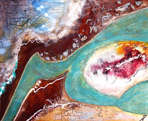 Rouille A4 par Philippe Urbin, Peinture en vente sur Singulart