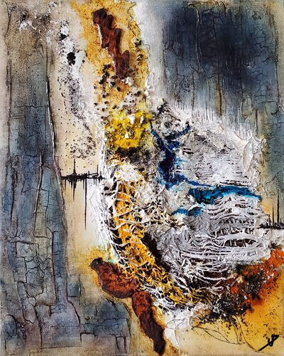 Confinement tableau N0 6 par Philippe Urbin, Peinture en vente sur Singulart