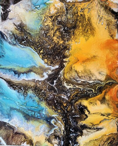 Mer et savane par Philippe Urbin, Peinture en vente sur Singulart