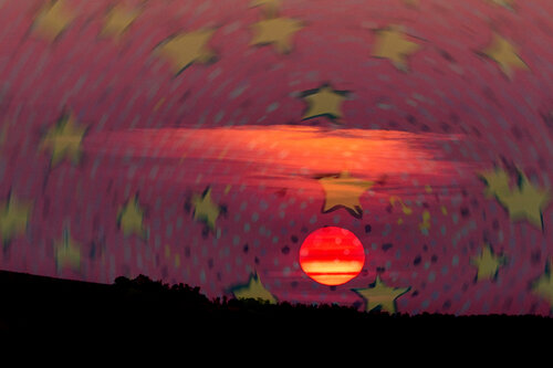 Sun in PopArt 2 van Francesco Mosca, Fotografie te koop op Singulart