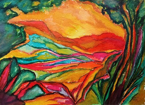 En plein été di Olga Schrufer-Kozlova, Pittura in vendita su Singulart