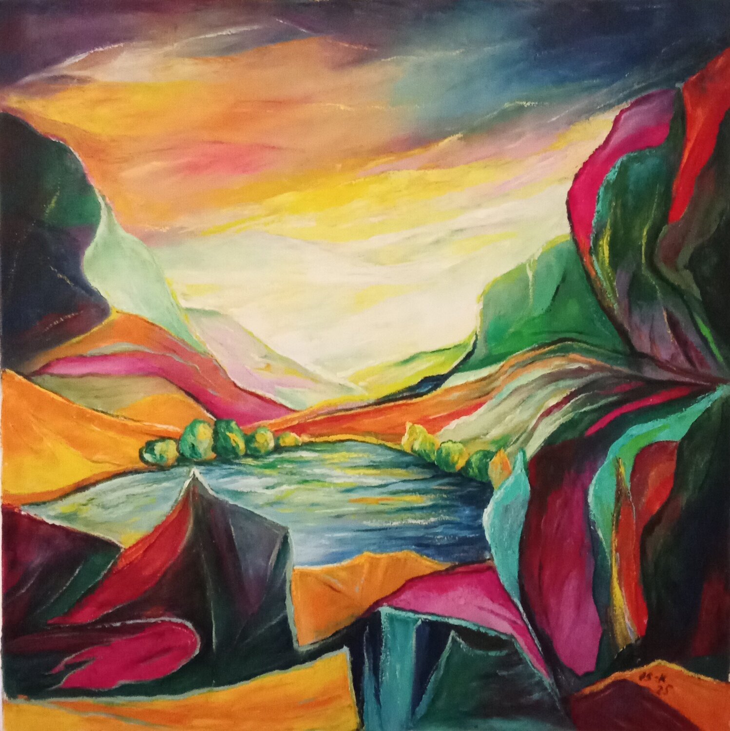 Petit Lac caché Olga Schrufer-Kozlova