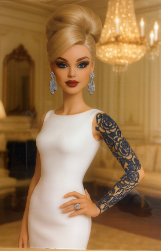 Barbie loves diamonds von RAPH, Malerei kaufen auf Singulart