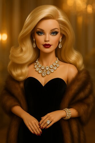 Barbie is a rich girl par RAPH, Peinture en vente sur Singulart