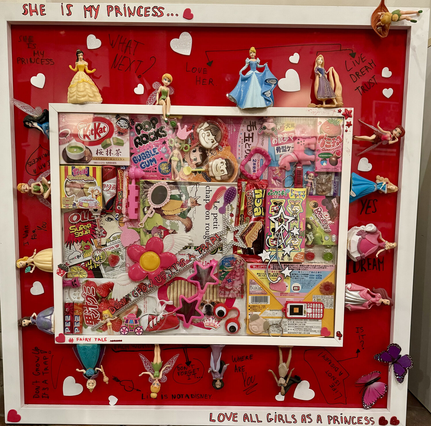 Princesses , Don't gow up, it's a trap!      piece unique RAPH