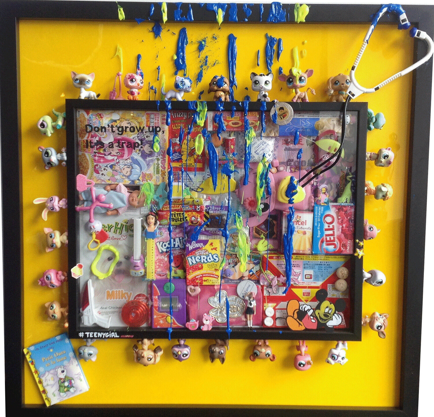 Pet shop, Don't gow up, it's a trap!      piece unique RAPH