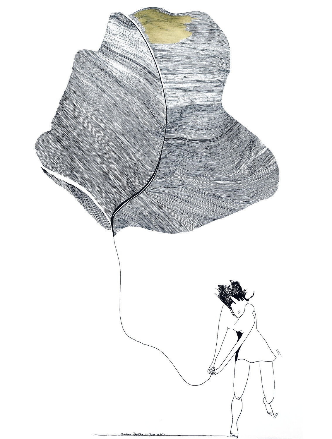 Ginko pour la Paix corinne Bandeira de Mello Zeichnungen zu verkaufen